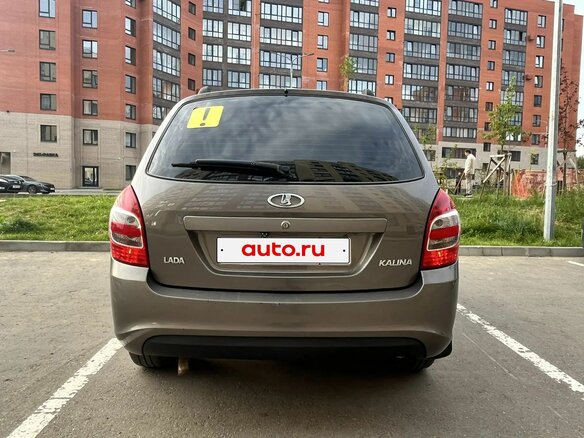 2015 Lada (ВАЗ) Kalina II, коричневый, 420000 рублей - вид 6