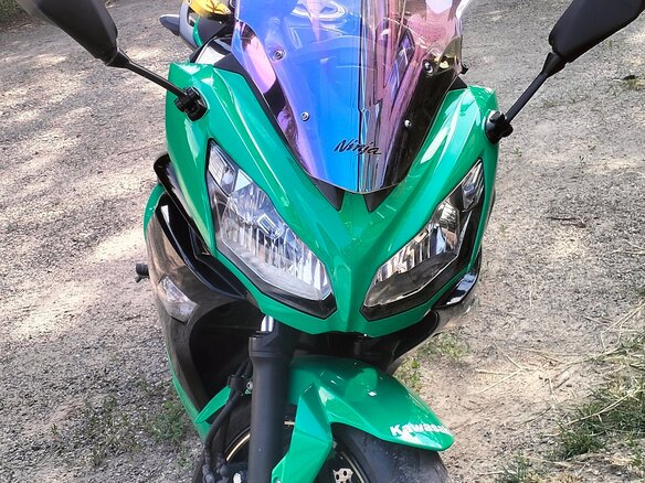 2017 Kawasaki Ninja 400, зелёный, 430000 рублей - вид 12