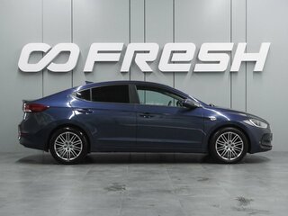 2018 Hyundai Elantra VI (AD), синий, 1369000 рублей, вид 5