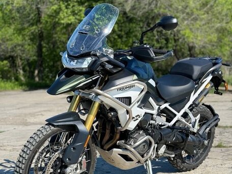 2022 Triumph Tiger 1200, зелёный, 1700000 рублей, вид 1