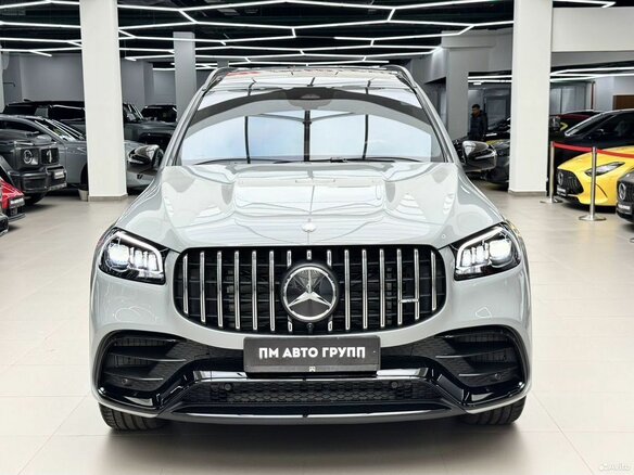 2025 Mercedes-Benz GLS AMG 63 AMG II (X167) Рестайлинг, серый, 25590000 рублей - вид 3