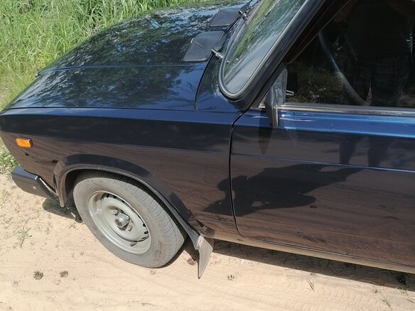 2011 Lada (ВАЗ) 2107, синий - вид 3