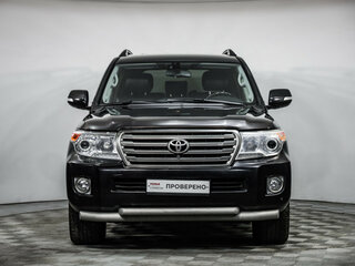 2013 Toyota Land Cruiser 200 Series Рестайлинг 1, чёрный, 2586000 рублей, вид 2