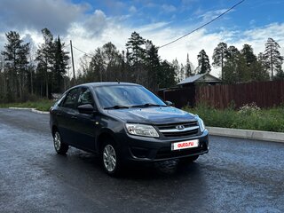 2017 Lada (ВАЗ) Granta I, серебристый, 380000 рублей, вид 4