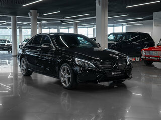 2014 Mercedes-Benz C-Класс 180 IV (W205), чёрный, 2250000 рублей, вид 2