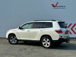 2012 Toyota Highlander II (XU40) Рестайлинг, белый, 1890000 рублей, вид 3