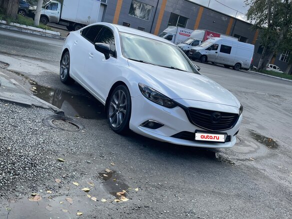 2014 Mazda 6 III (GJ), белый, 1470000 рублей - вид 1