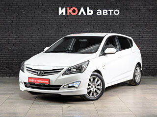 2014 Hyundai Solaris I Рестайлинг, белый, 1250000 рублей, вид 1