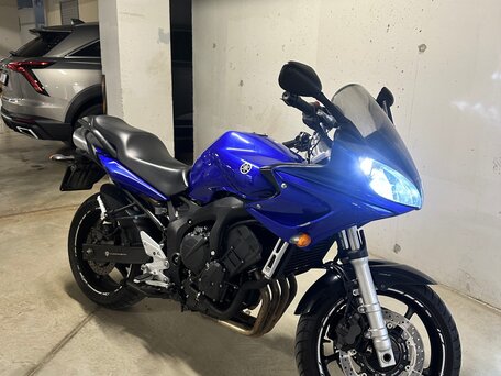 2006 Yamaha FZ6, синий, 490000 рублей, вид 1