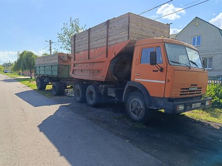 1989 КамАЗ 5511, оранжевый, 875000 рублей, вид 3