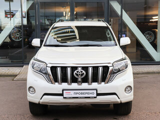 2016 Toyota Land Cruiser Prado 150 Series Рестайлинг 1, белый, 3520000 рублей, вид 2