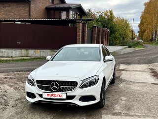 2015 Mercedes-Benz C-Класс 180 IV (W205), белый, 1700000 рублей, вид 1