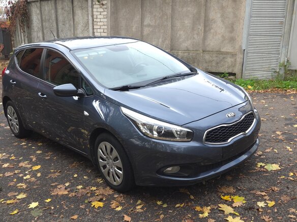 2014 Kia Ceed II, синий, 990000 рублей - вид 4