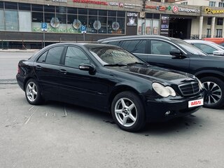 2000 Mercedes-Benz C-Класс 180 II (W203), чёрный, 490000 рублей, вид 3