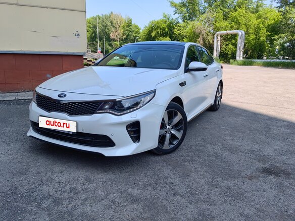 2018 Kia Optima IV Рестайлинг, белый, 2250000 рублей