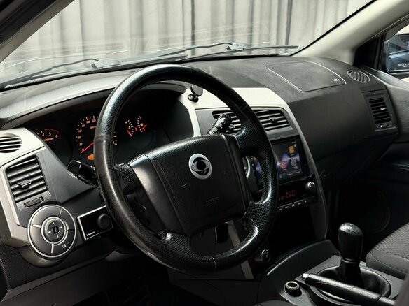 2010 SsangYong Kyron I Рестайлинг, чёрный - вид 8