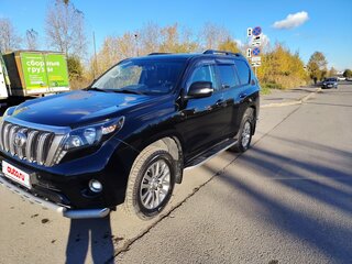 2017 Toyota Land Cruiser Prado 150 Series Рестайлинг 1, чёрный, 3510000 рублей, вид 2