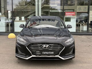 2019 Hyundai Sonata VII (LF) Рестайлинг, чёрный, 1820000 рублей, вид 2