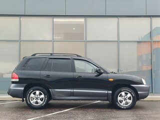 2005 Hyundai Santa Fe I, чёрный, 462000 рублей, вид 3