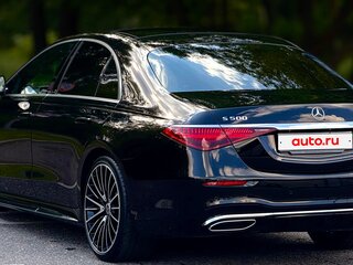 2021 Mercedes-Benz S-Класс 400 d 4MATIC VII (W223), чёрный, 8200000 рублей, вид 4