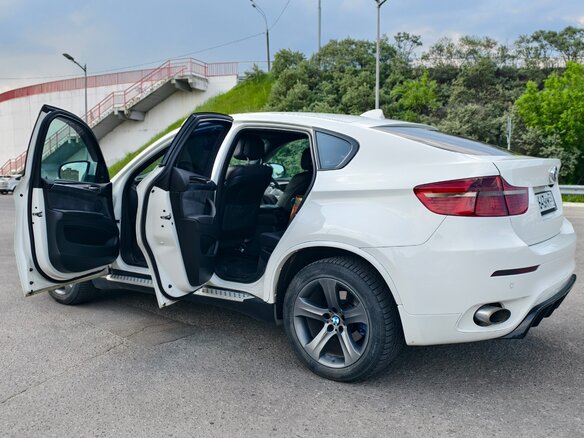 2012 BMW X6 30d I (E71), белый, 1980000 рублей - вид 6