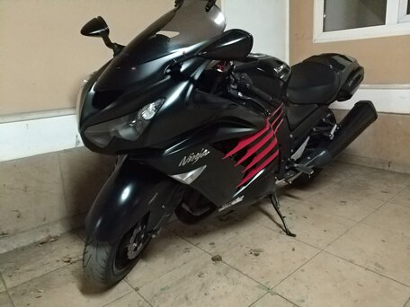2014 Kawasaki ZZR 1400, чёрный, 800000 рублей, вид 1