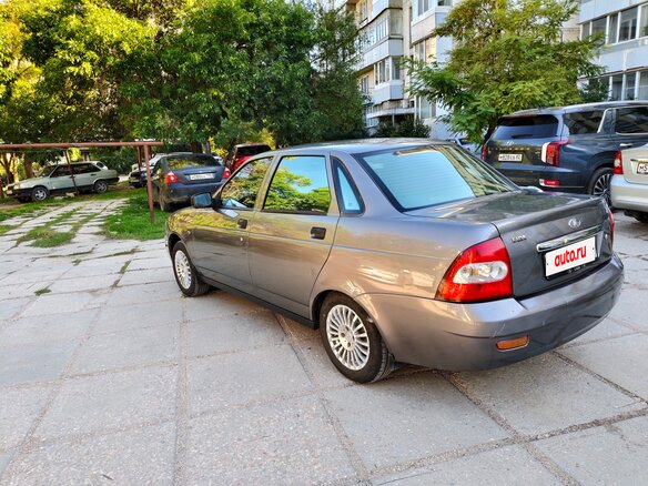 2007 Lada (ВАЗ) Priora I, коричневый, 360000 рублей - вид 6