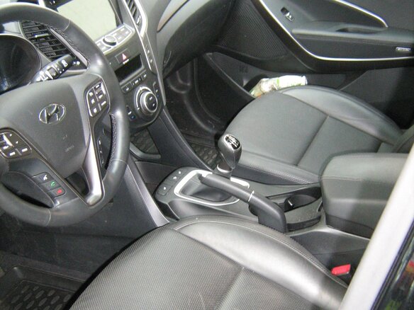2016 Hyundai Santa Fe III Рестайлинг, чёрный, 2750000 рублей - вид 10