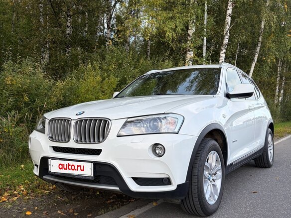 2013 BMW X3 28i xDrive II (F25), белый, 2090000 рублей - вид 1