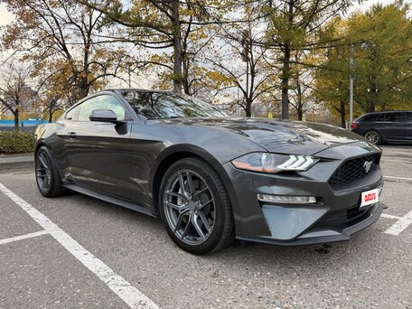 2018 Ford Mustang VI Рестайлинг, серый, 2600000 рублей, вид 2