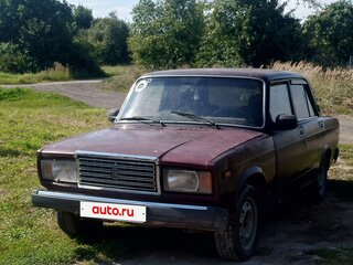 2006 Lada (ВАЗ) 2107, пурпурный, 53000 рублей, вид 1