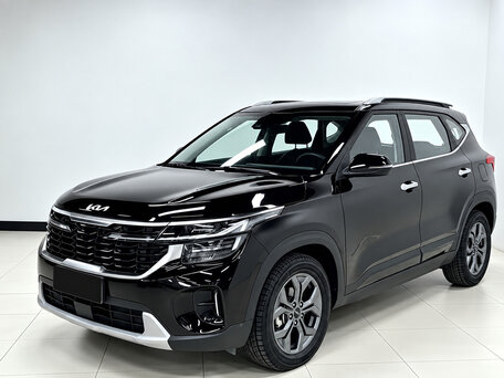 2023 Kia Seltos I Рестайлинг, чёрный, 1890000 рублей, вид 2