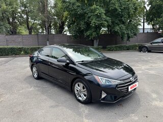 2018 Hyundai Elantra VI (AD) Рестайлинг, чёрный, 1370000 рублей, вид 4