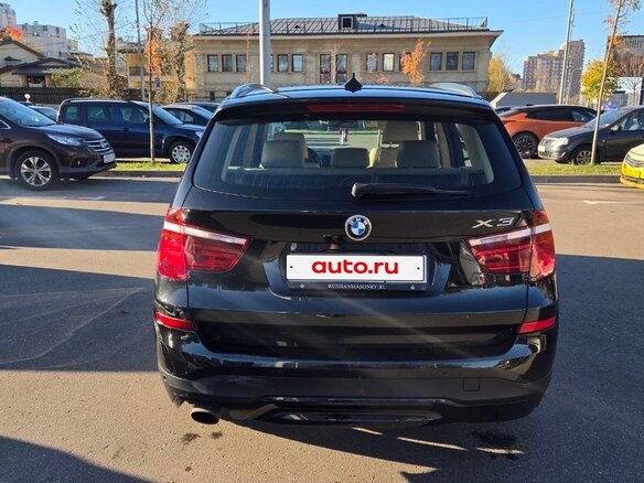2014 BMW X3 20i xDrive II (F25) Рестайлинг, чёрный, 1860000 рублей - вид 3