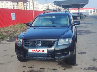 2004 Volkswagen Touareg I, чёрный, 790000 рублей, вид 1