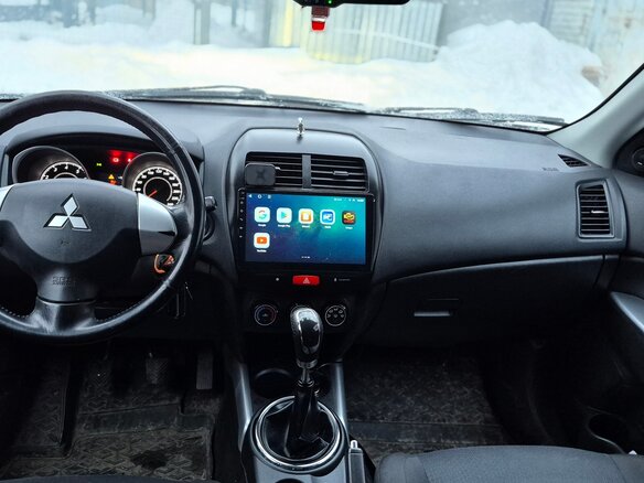 2011 Mitsubishi ASX I, серебристый, 740000 рублей - вид 7