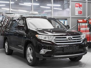 2012 Toyota Highlander II (XU40) Рестайлинг, красный, 1899000 рублей, вид 3