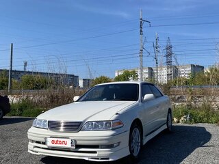 1999 Toyota Mark II VIII (X100), белый, 590000 рублей, вид 1