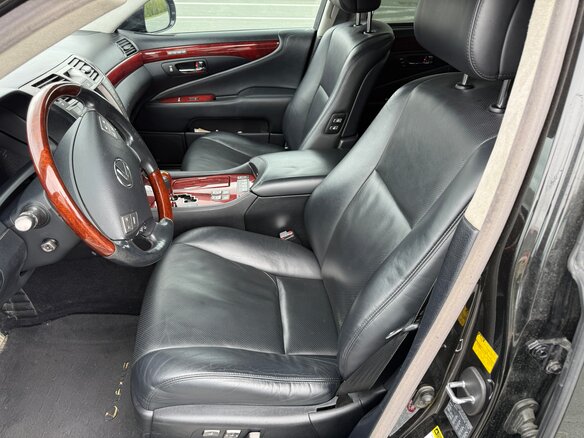 2010 Lexus LS 460 IV Рестайлинг, чёрный, 1750000 рублей - вид 15