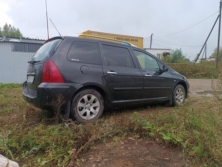 2006 Peugeot 307 I Рестайлинг, чёрный, 410000 рублей, вид 4