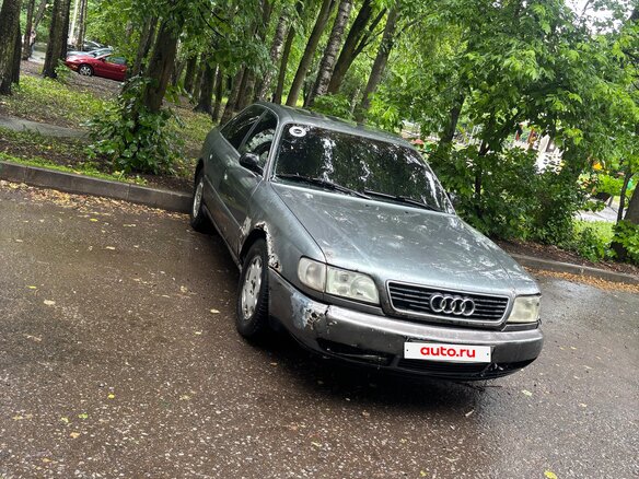 1995 Audi A6 I (C4), серый - вид 2