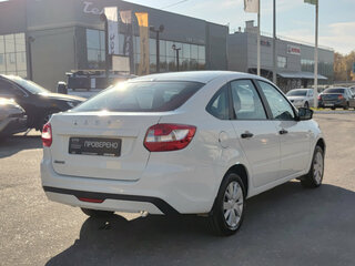 2020 Lada (ВАЗ) Granta I Рестайлинг, белый, 650000 рублей, вид 5