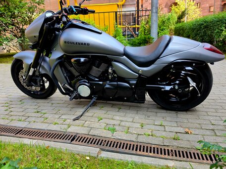 2016 Suzuki Boulevard M109R, серый, 1490000 рублей, вид 4