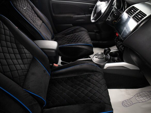 2010 Mitsubishi ASX I, голубой, 1099000 рублей - вид 14
