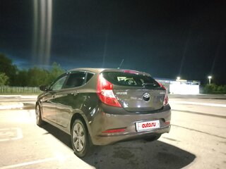 2015 Hyundai Solaris I Рестайлинг, коричневый, 850000 рублей, вид 4