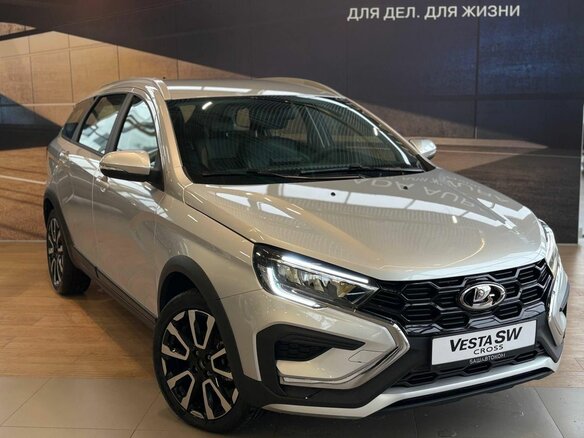 2026 Lada (ВАЗ) Vesta SW Cross I Рестайлинг (NG), серебристый, 2113000 рублей - вид 2