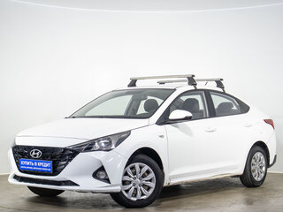 2021 Hyundai Solaris II Рестайлинг, белый, 1099000 рублей, вид 3
