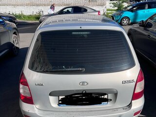 2008 Lada (ВАЗ) Kalina I, серебристый, 240000 рублей, вид 2