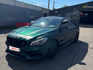 2016 Mercedes-Benz CLA AMG 45 AMG I (C117, X117) Рестайлинг, белый, 2700000 рублей, вид 2