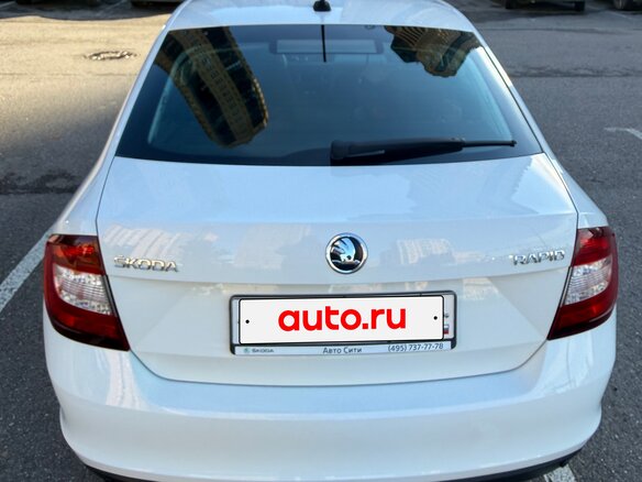 2019 Skoda Rapid I Рестайлинг, белый, 1390000 рублей - вид 5